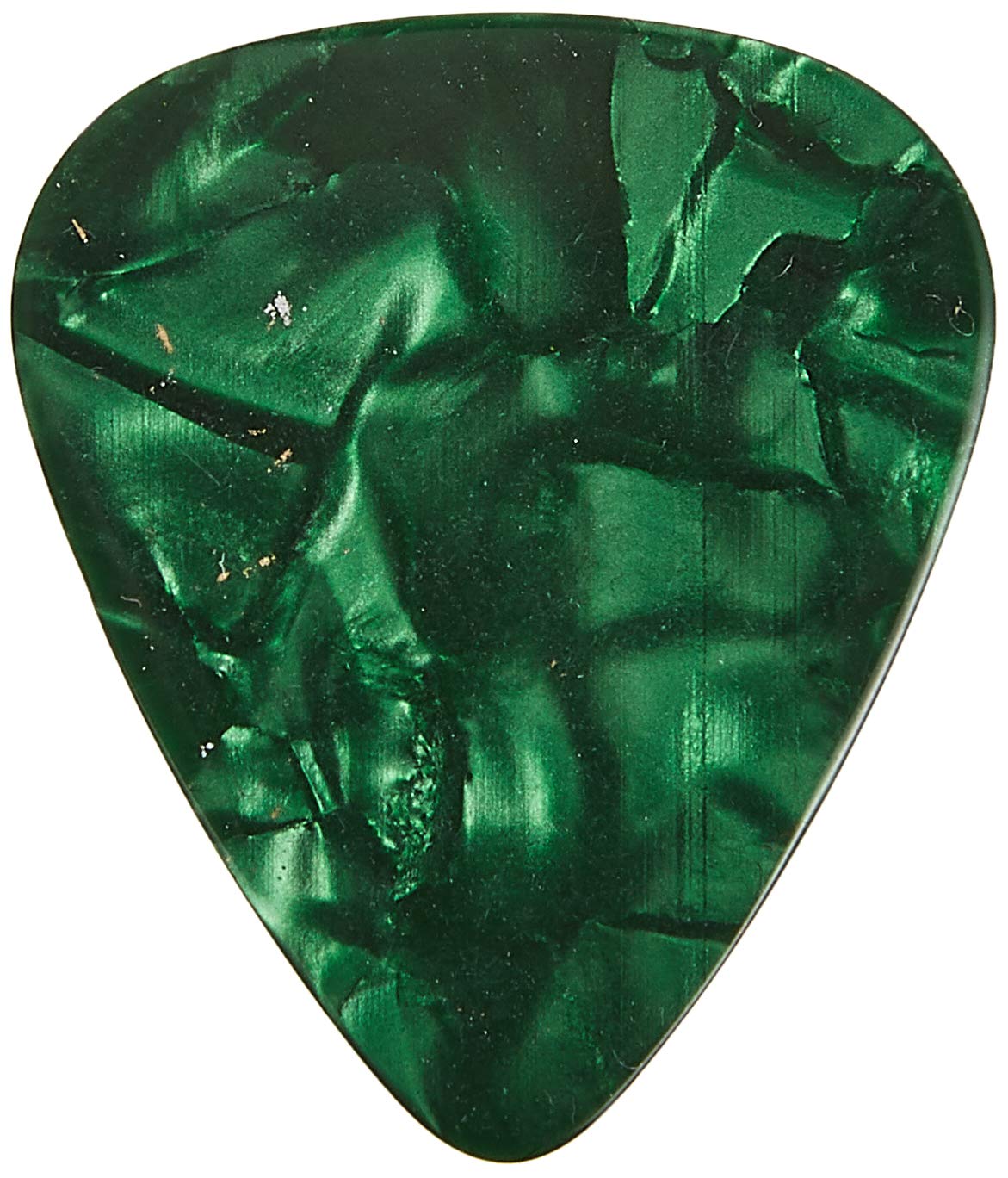 Fender Premium Celluloid Guitar Picks 351 Shape, Green Moto, Medium, 144-Pack